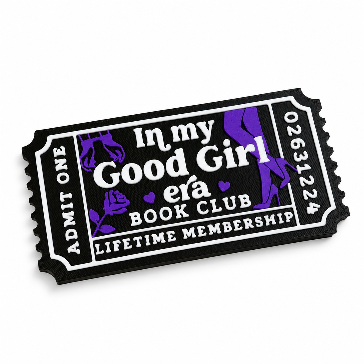 Good Girl Era Bookshelf Ticket