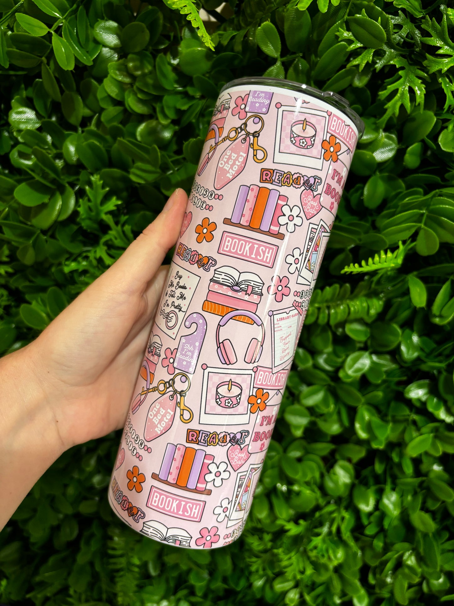 Bookish Girlie - 20oz Stainless Steel Tumbler
