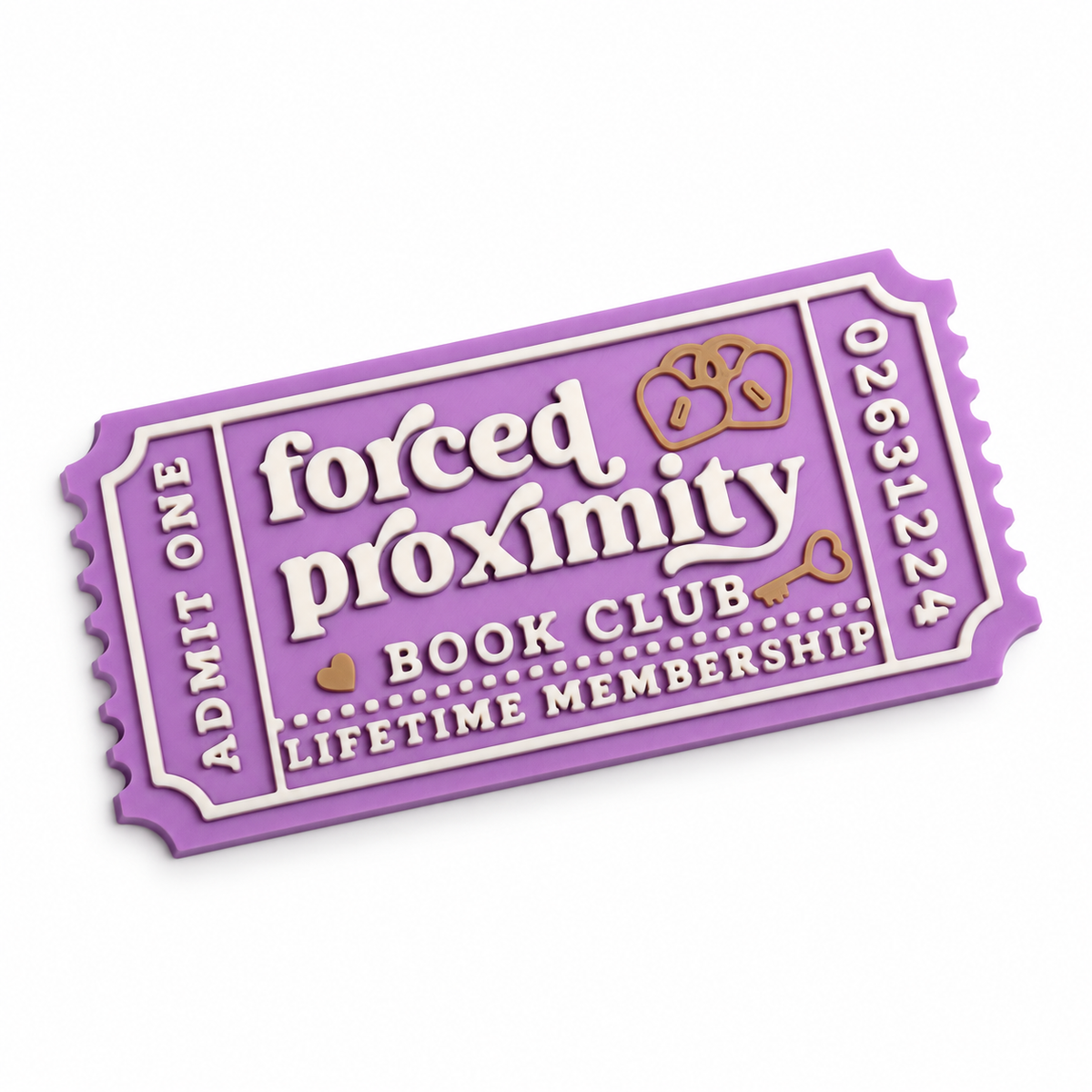 Forced Proximity Bookshelf Ticket