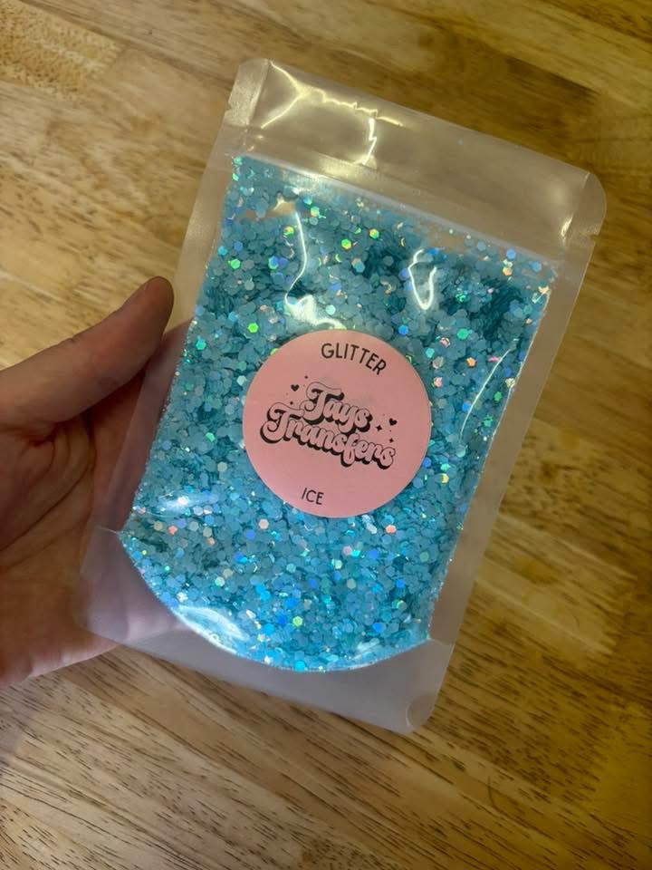 5 x Random 50g Bags of Chunky Glitter