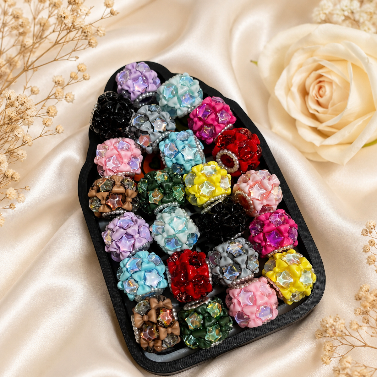 Star & Bow Fancy Bead