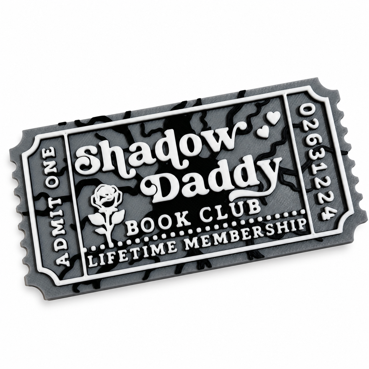 Shadow Daddy Bookshelf Ticket