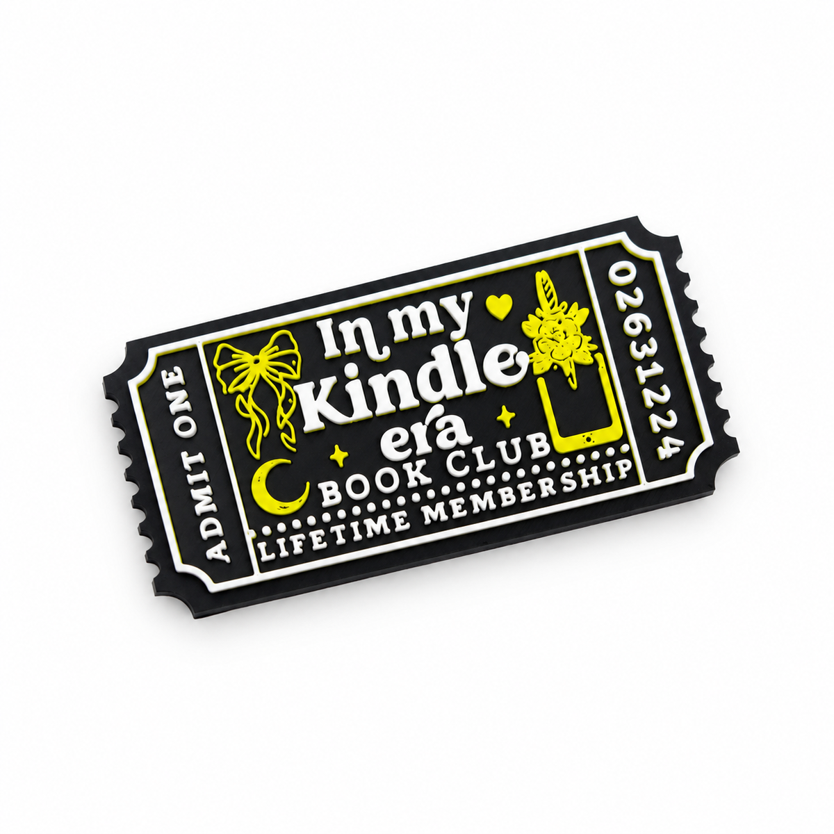 Kindle Era Bookshelf Ticket