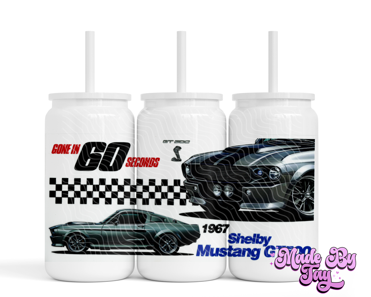 Mustang - 16OZ UV DTF Wrap
