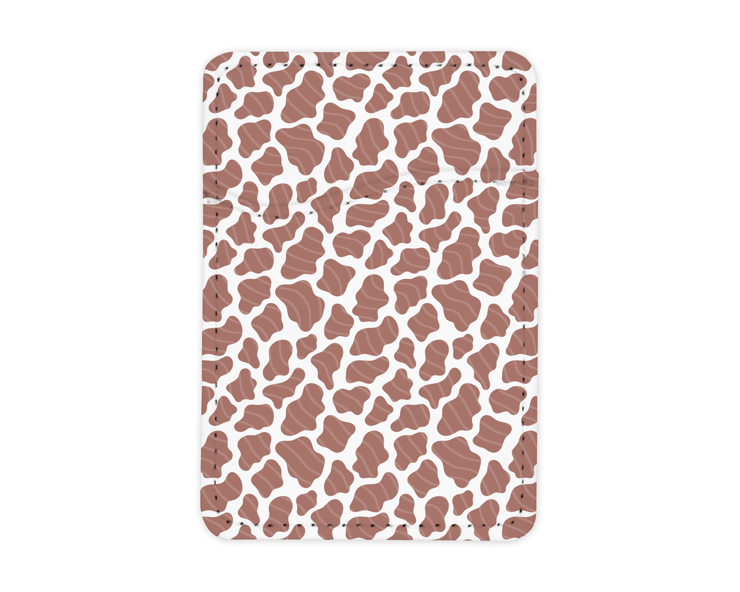 Mocha Moo | MagSafe Card Holder