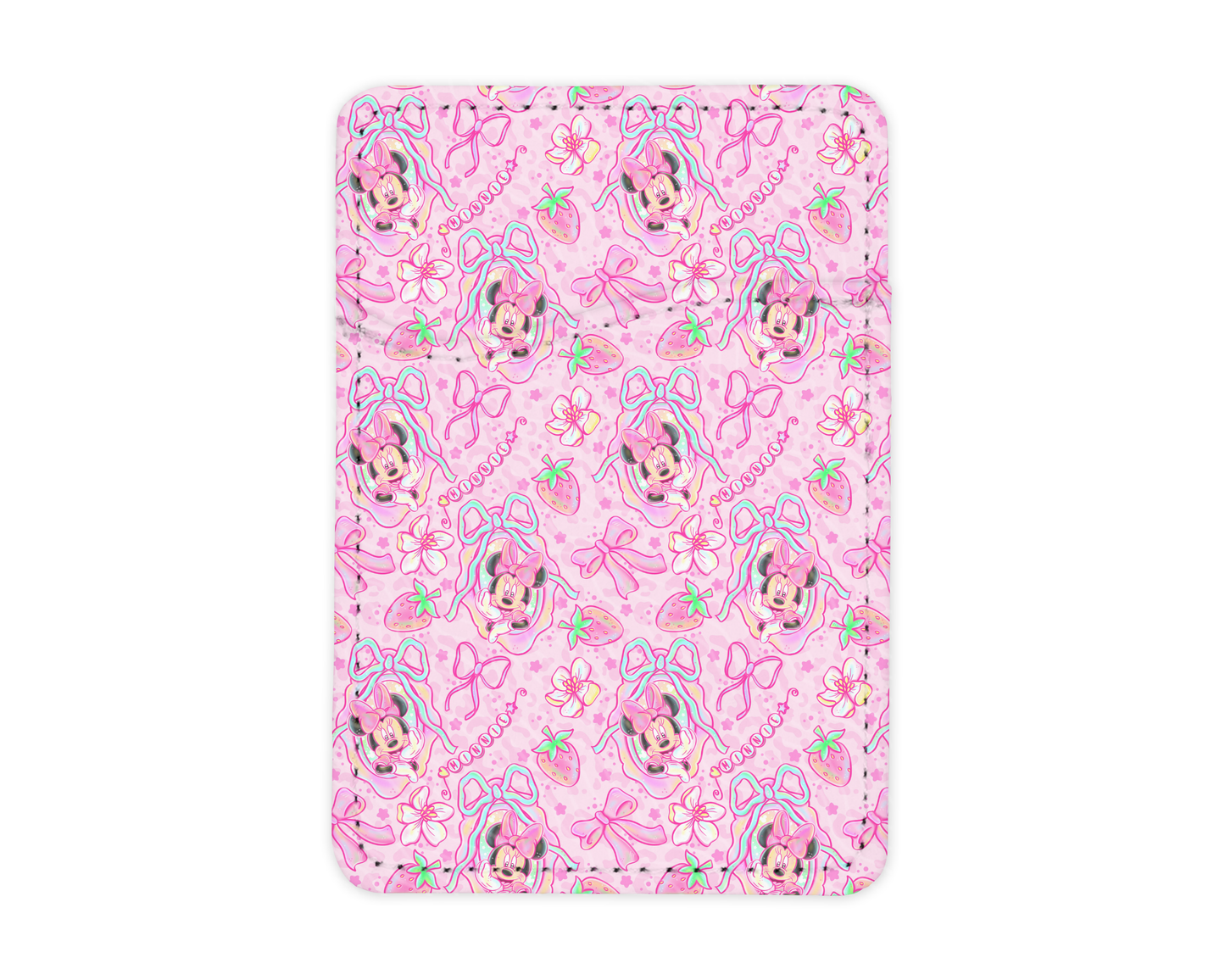 Strawberry Sweetheart | MagSafe Card Holder