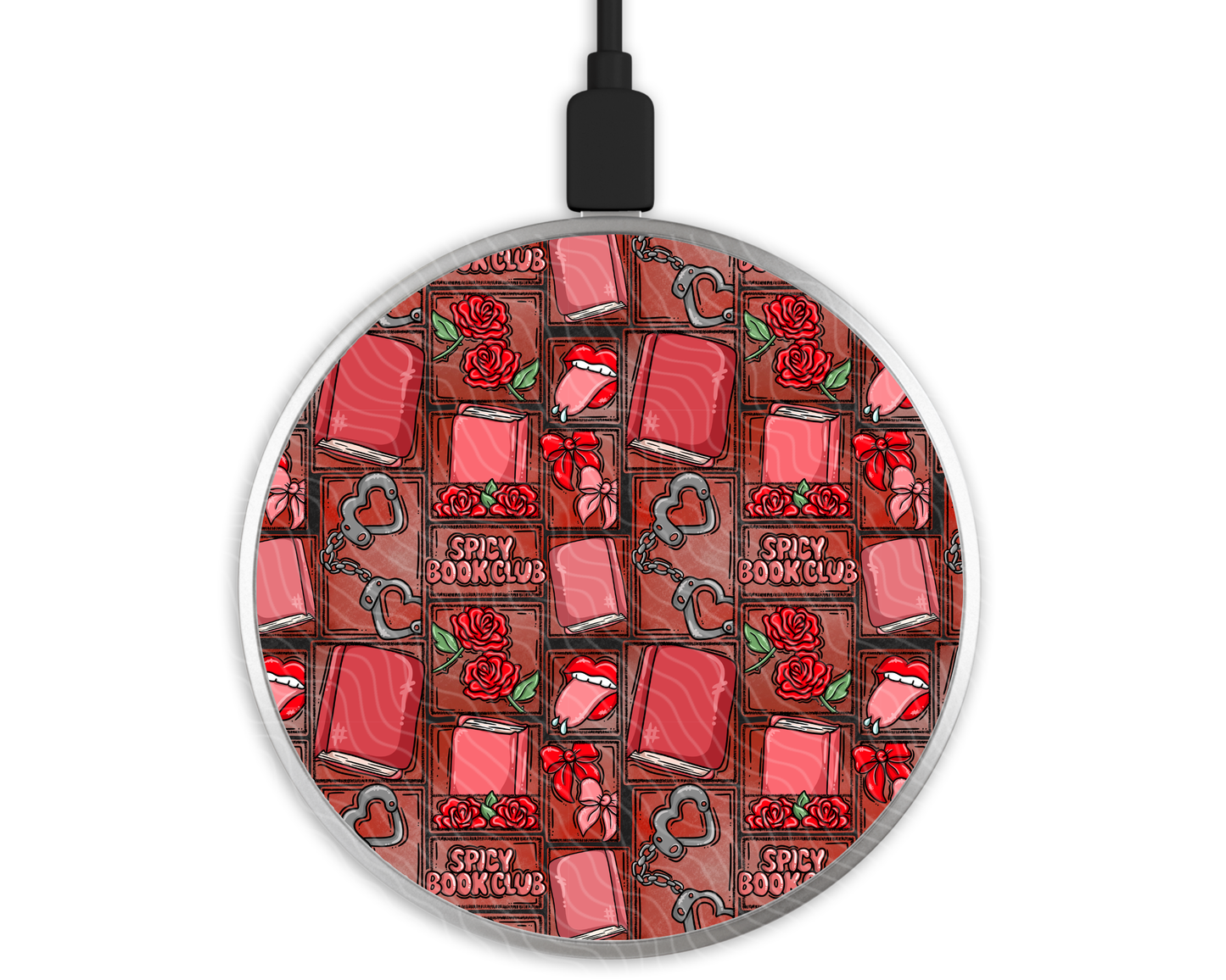 Spicy Book Club | Wireless Charger