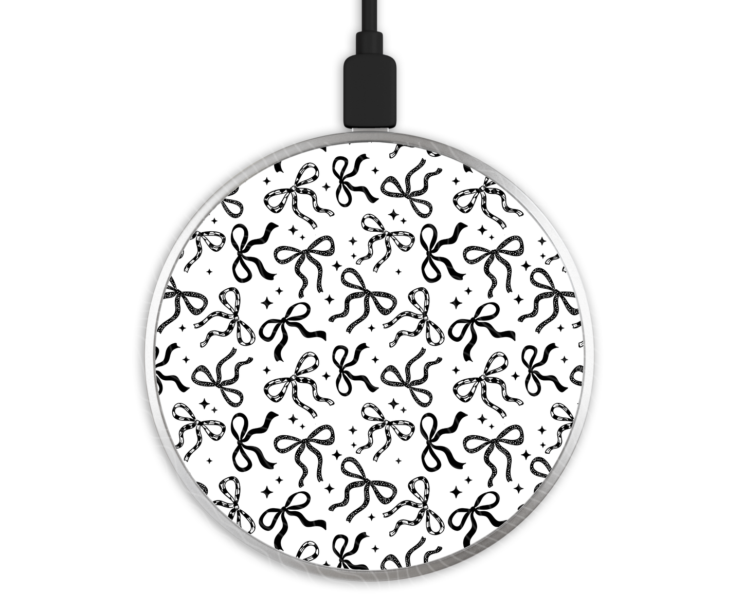 Black Bows | Wireless Charger