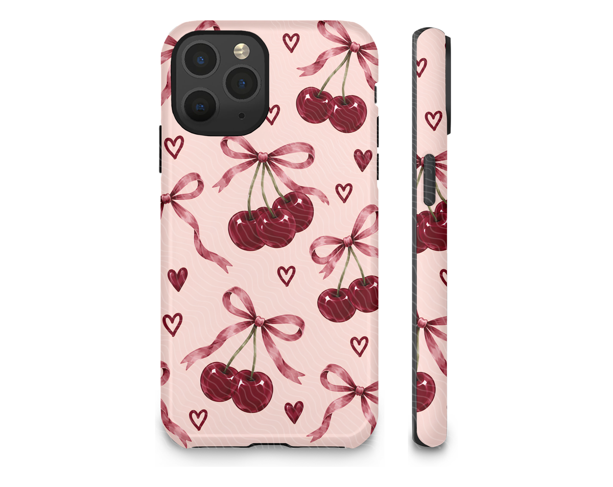 Cherry Bows | MagSafe Phone Case
