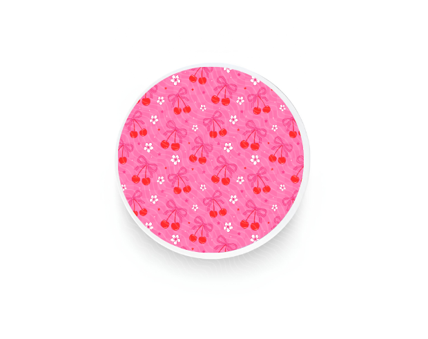 Pink Cherries | MagSafe Phone Grip