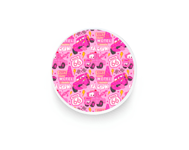 Pink Pit Crew | MagSafe Phone Grip