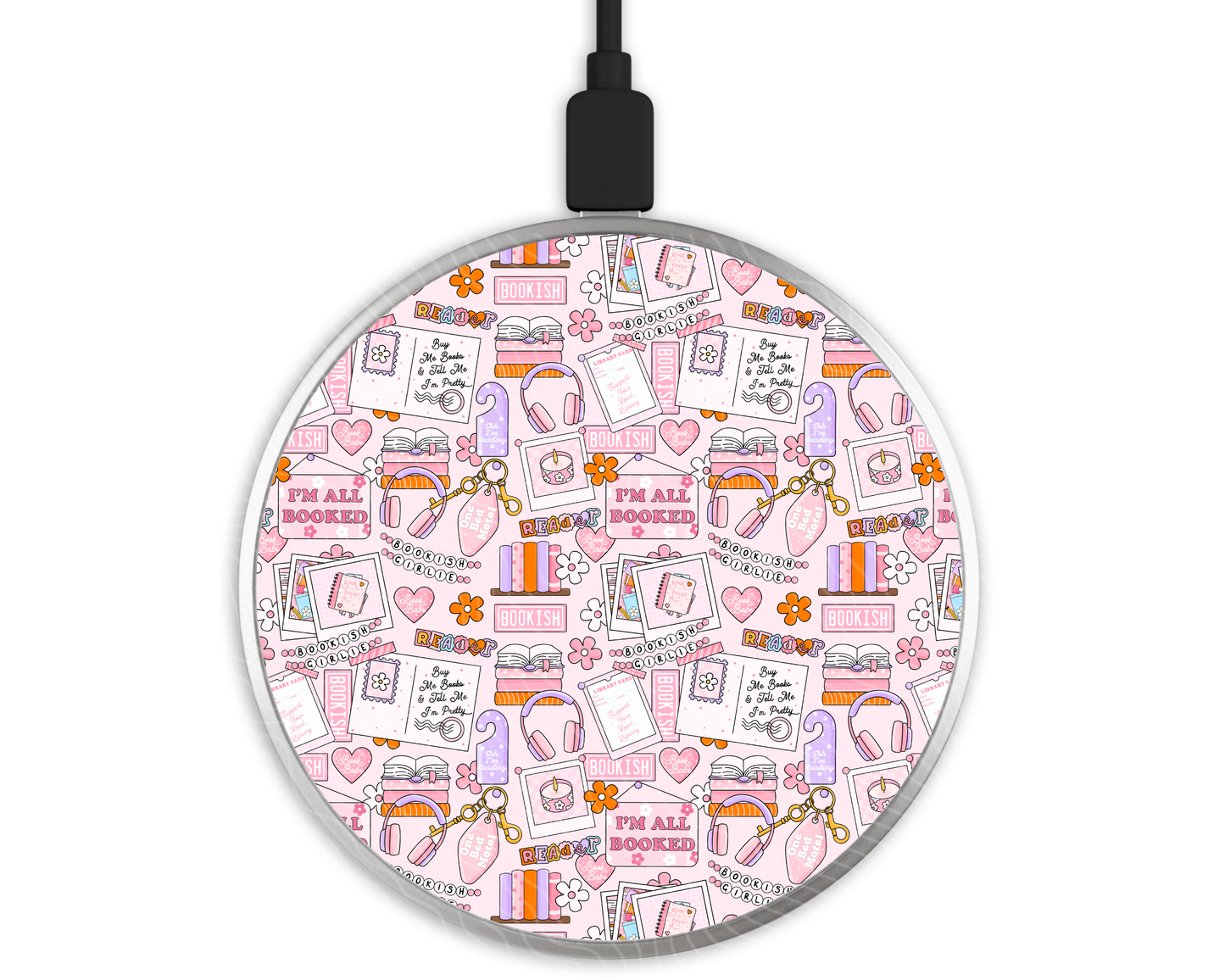 Bookish Girlie | Wireless Charger