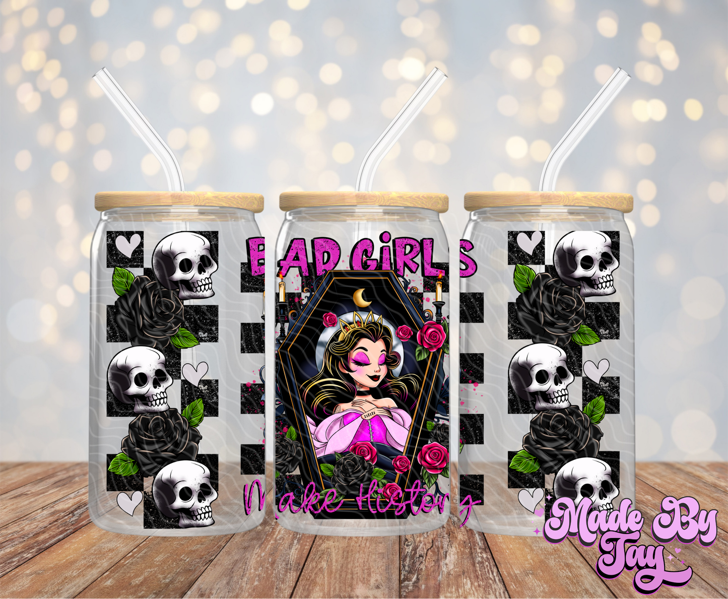 Sl__ping Be_uty - 16OZ UV DTF Wrap