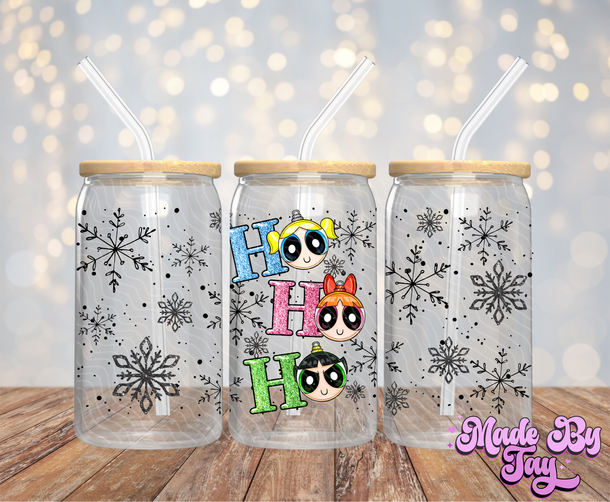 Ho Ho Ho PPG - 16OZ UV DTF Wrap