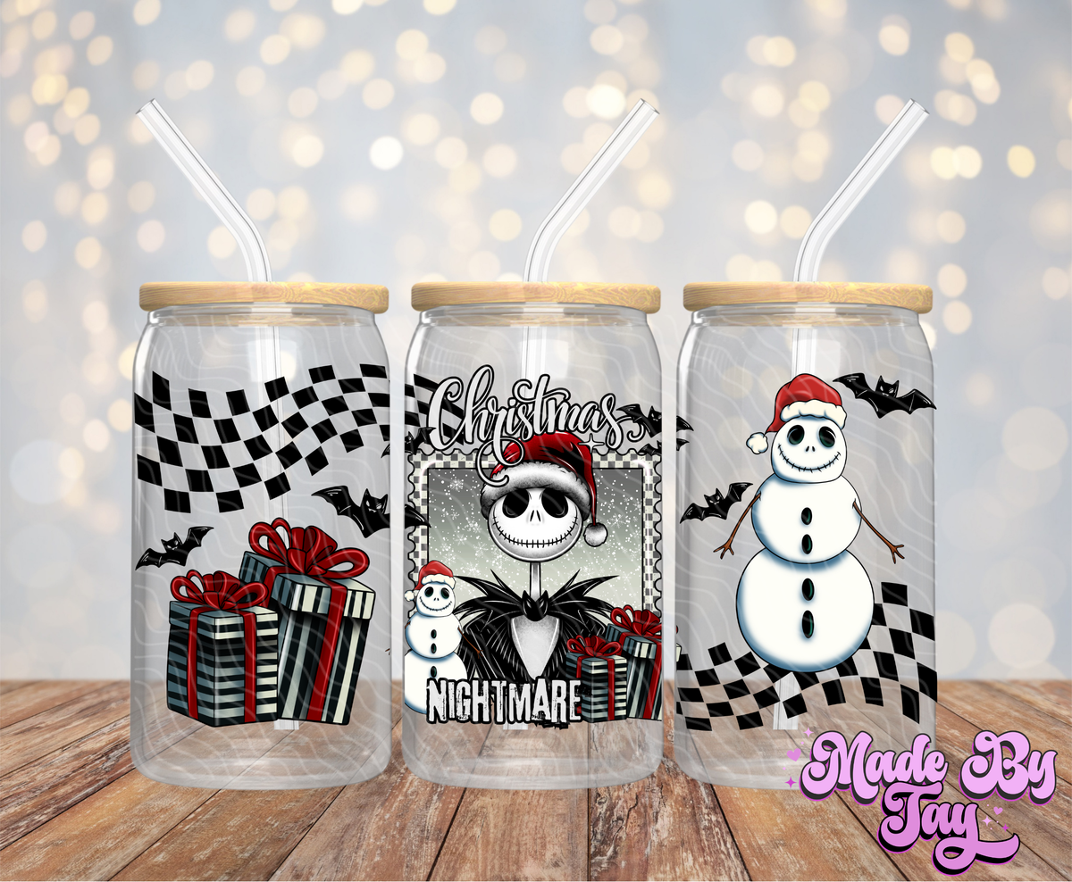 Christmas Nightmare - 16OZ UV DTF Wrap