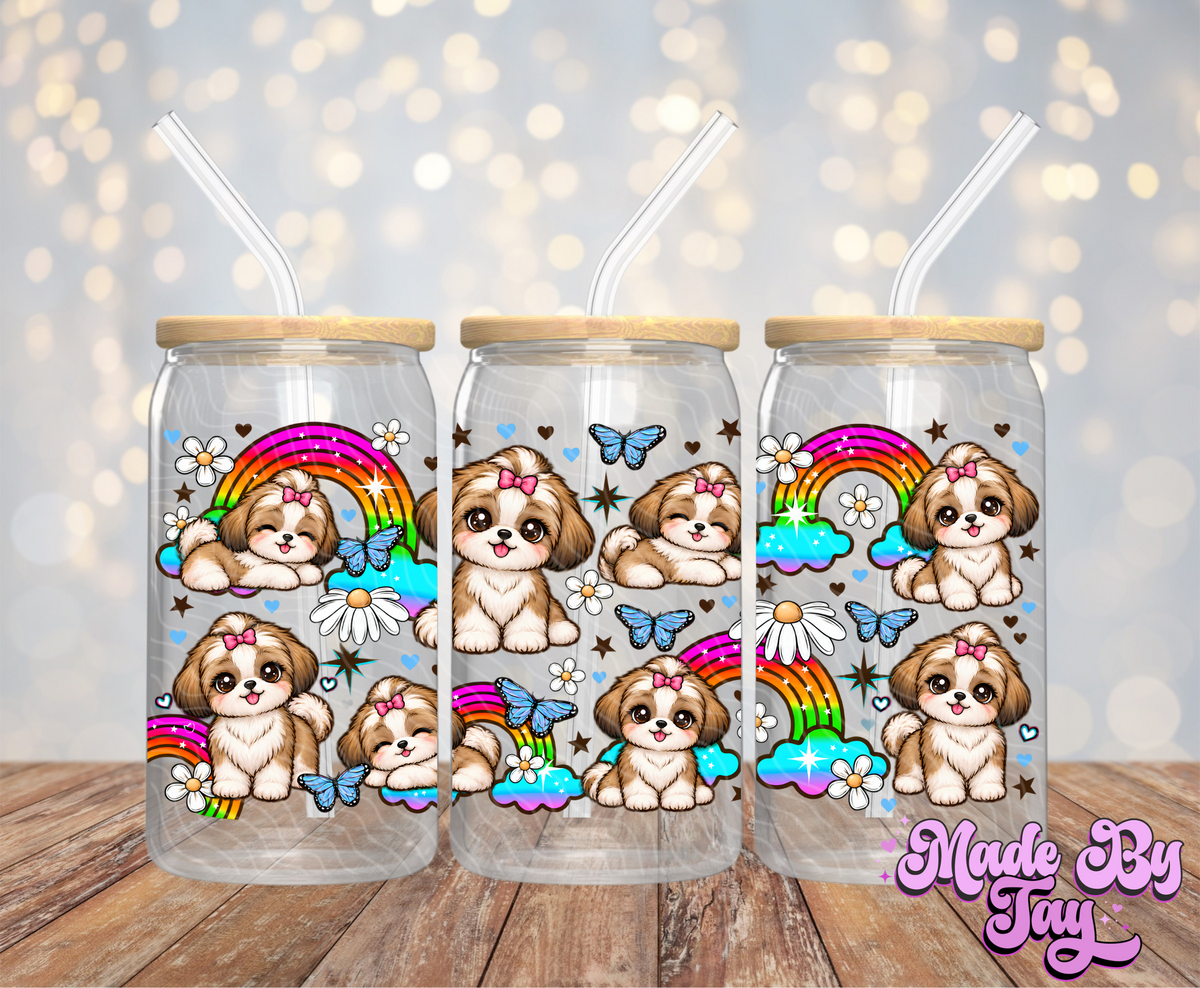 Shih Tzu - 16OZ UV DTF Wrap