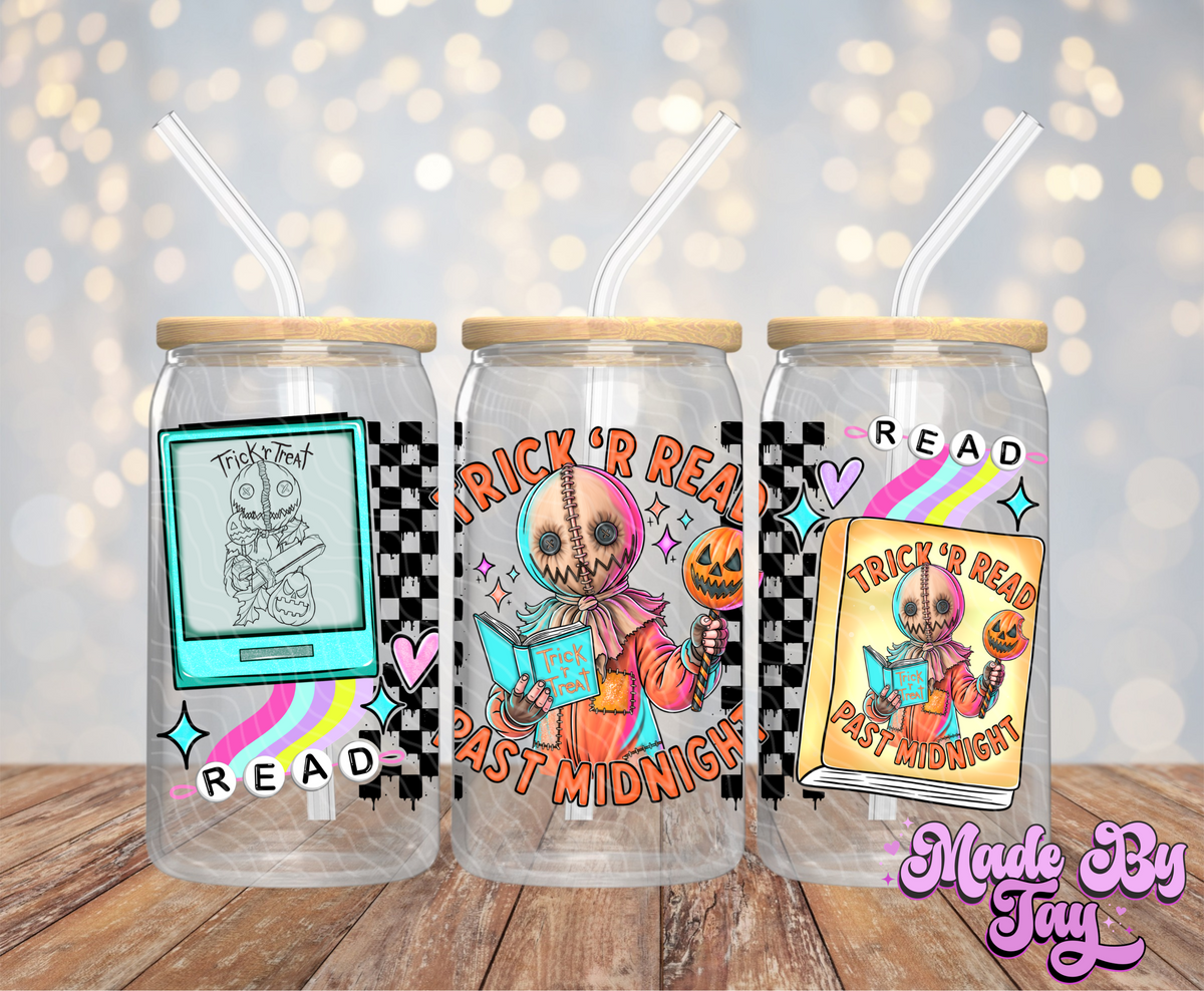 Trick 'r Read - 16OZ UV DTF Wrap
