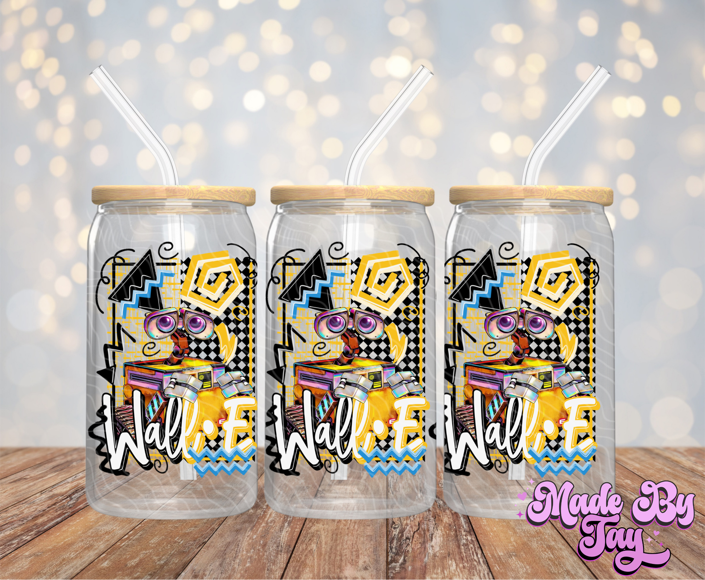 W_ll-E - 16OZ UV DTF Wrap