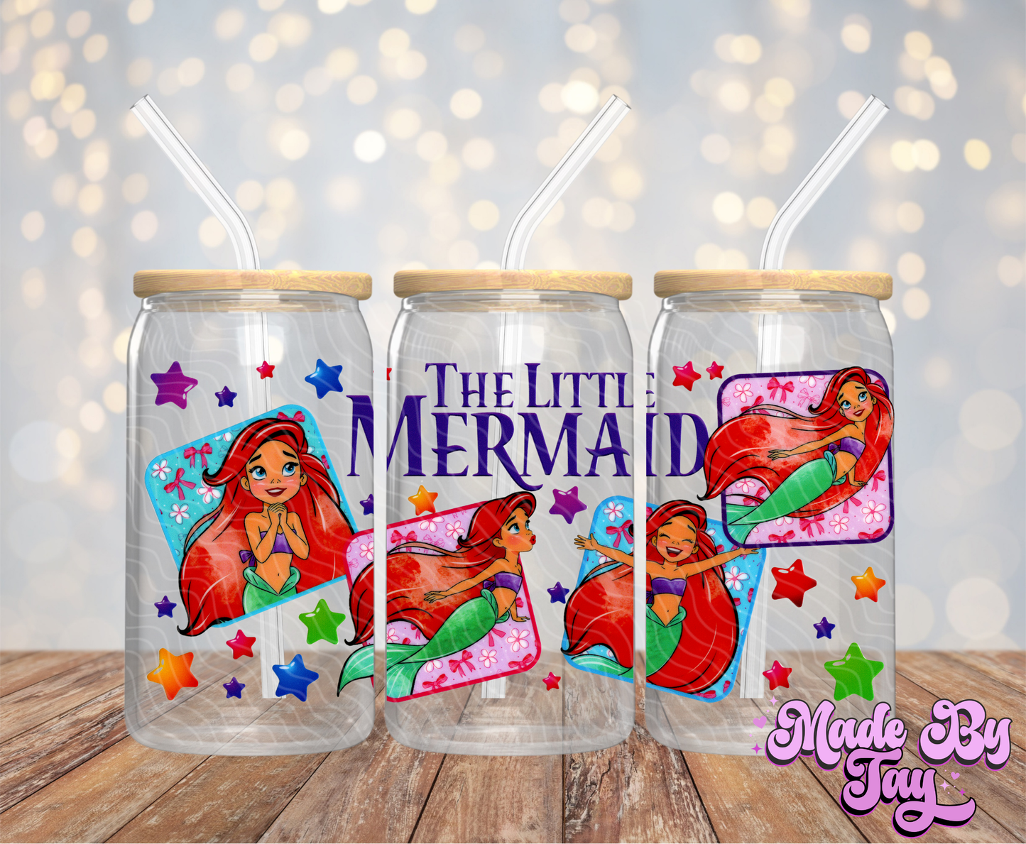 Th_ L_ttle M_rmaid - 16OZ UV DTF Wrap