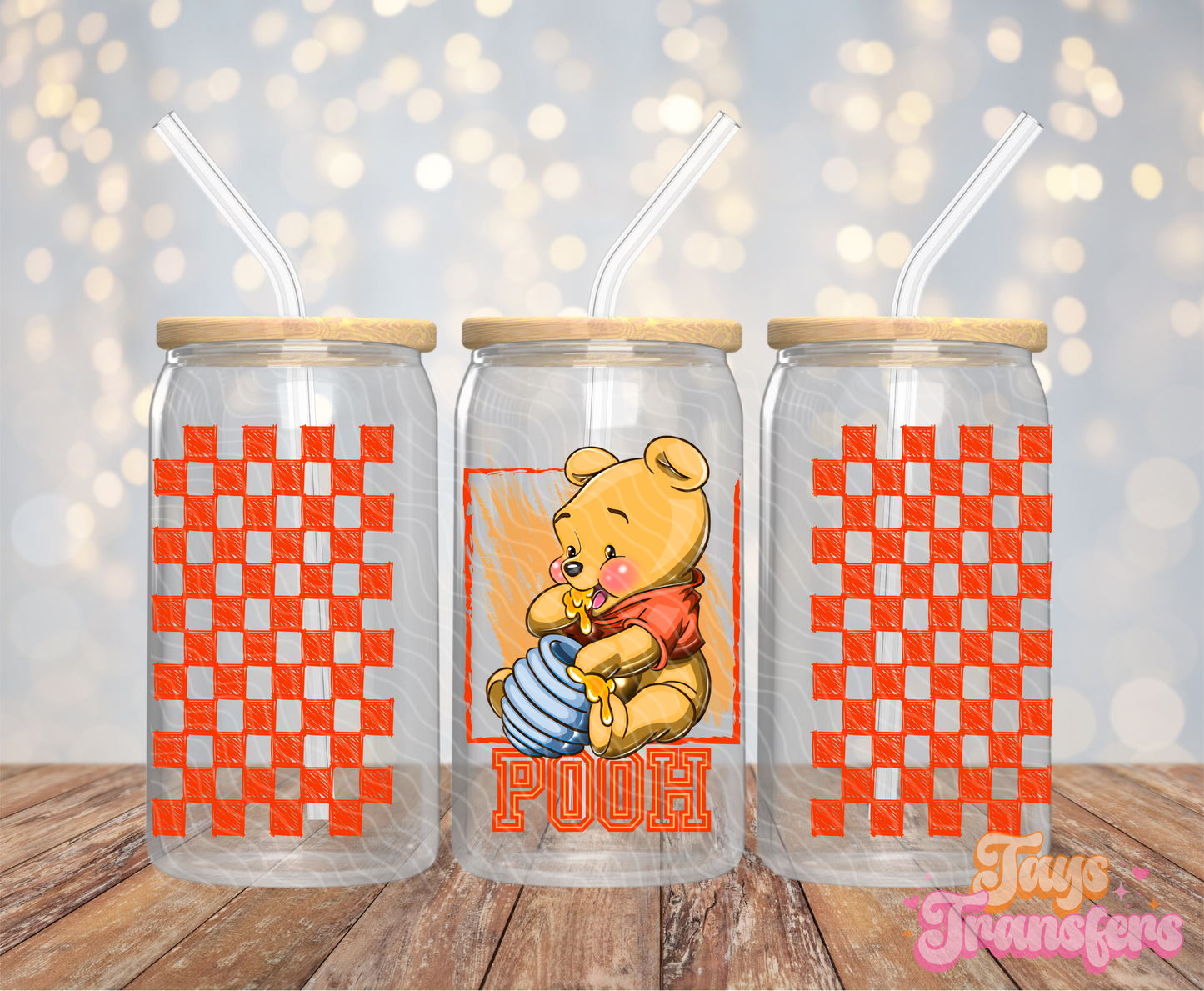Bear - 16OZ UV DTF Wrap