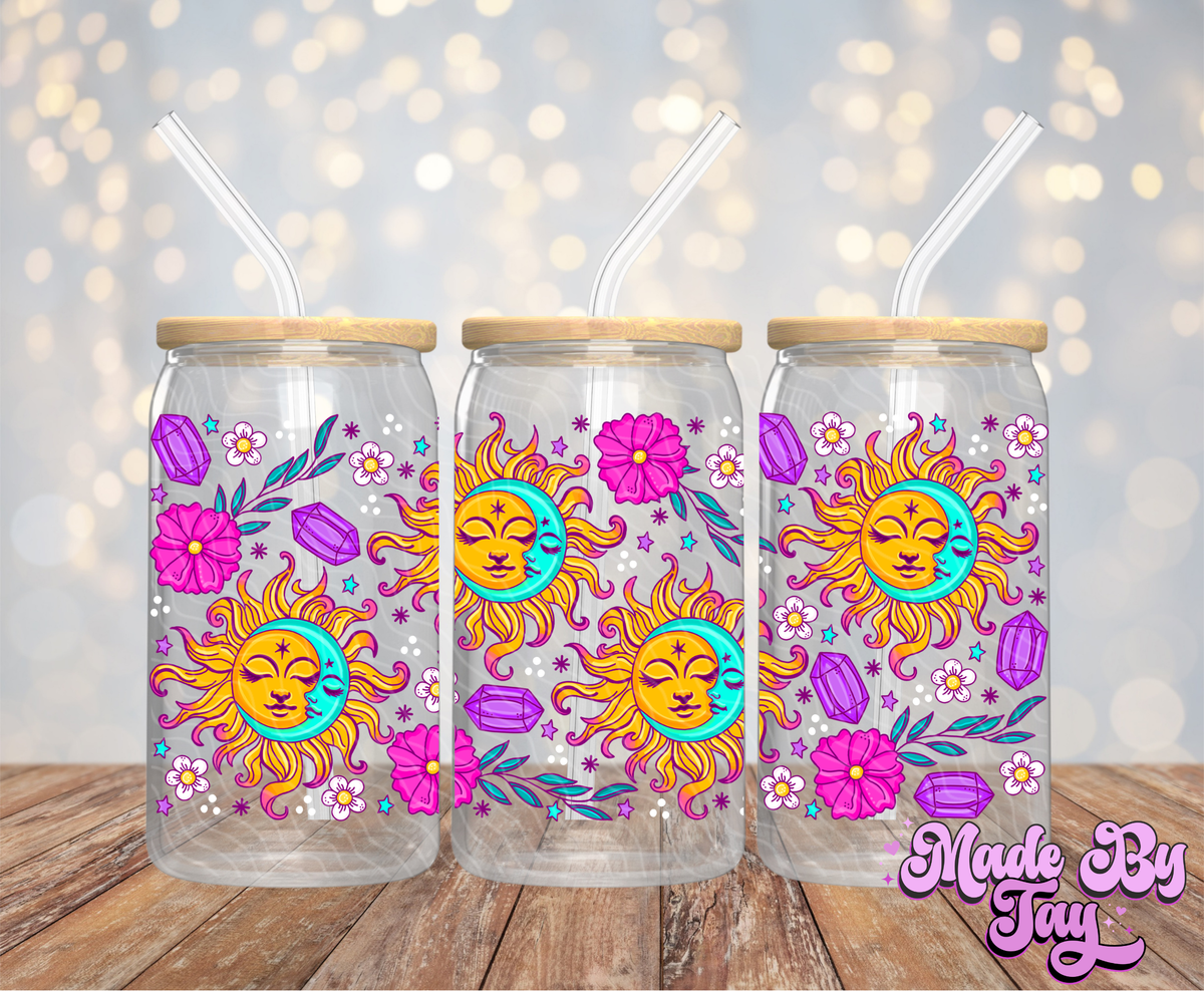 Sun & Moon - 16OZ UV DTF Wrap