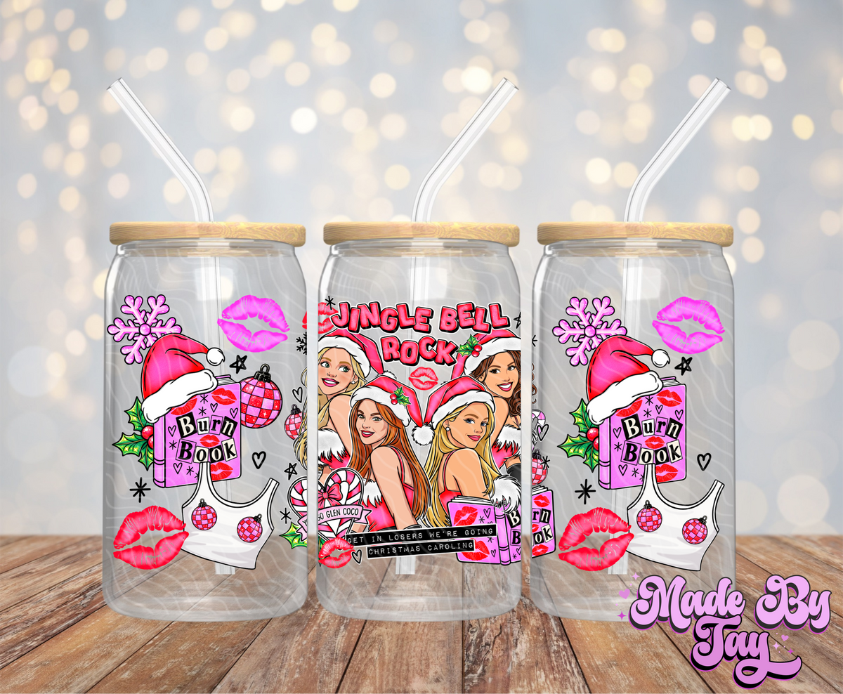 Me_n G_rls Christmas - 16OZ UV DTF Wrap