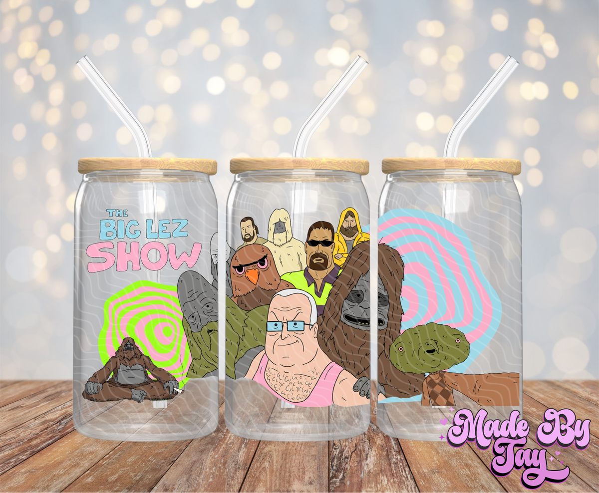 B_g L_z Sh_w - 16OZ UV DTF Wrap