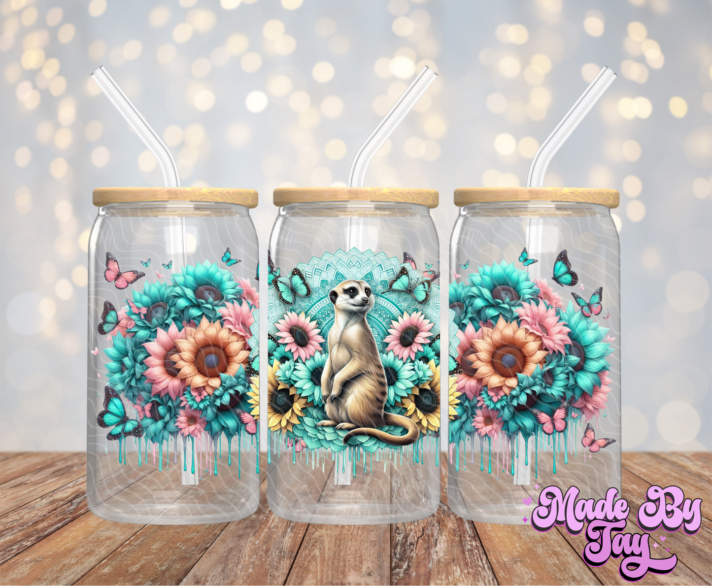 Meerkat - 16OZ UV DTF Wrap
