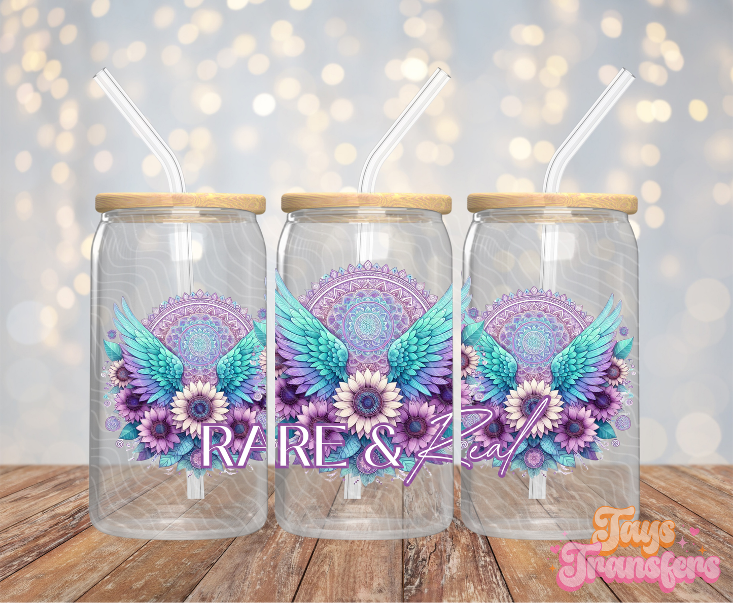 Rare & Real - 16OZ UV DTF Wrap