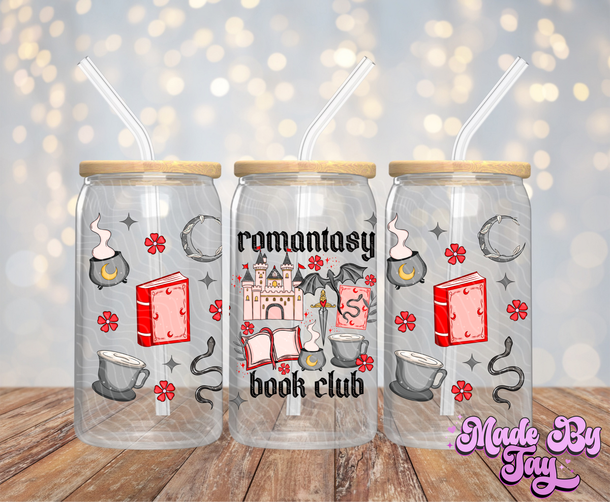 Romantasy Book Club - 16OZ UV DTF Wrap