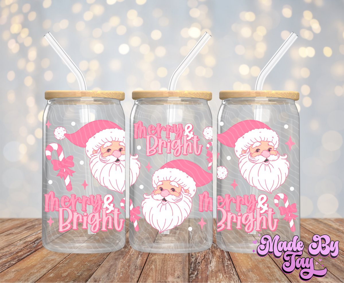 Merry & Bright - 16OZ UV DTF Wrap