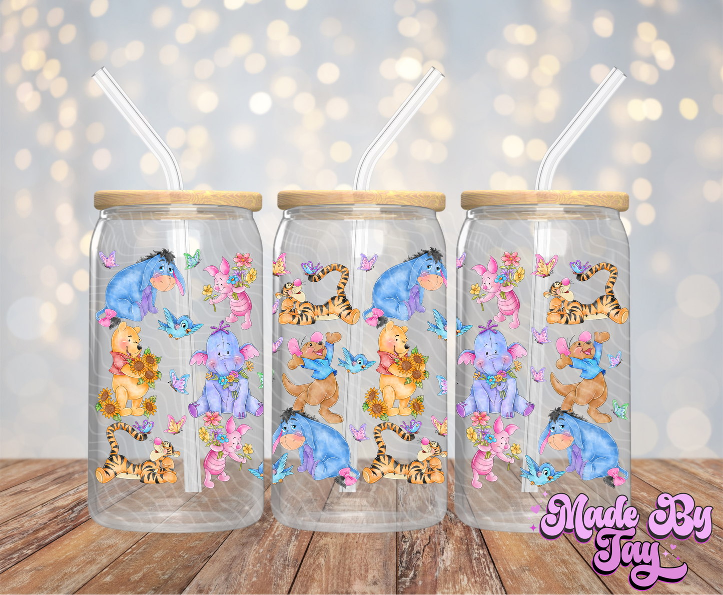 W_nnie & Friends - 16OZ UV DTF Wrap