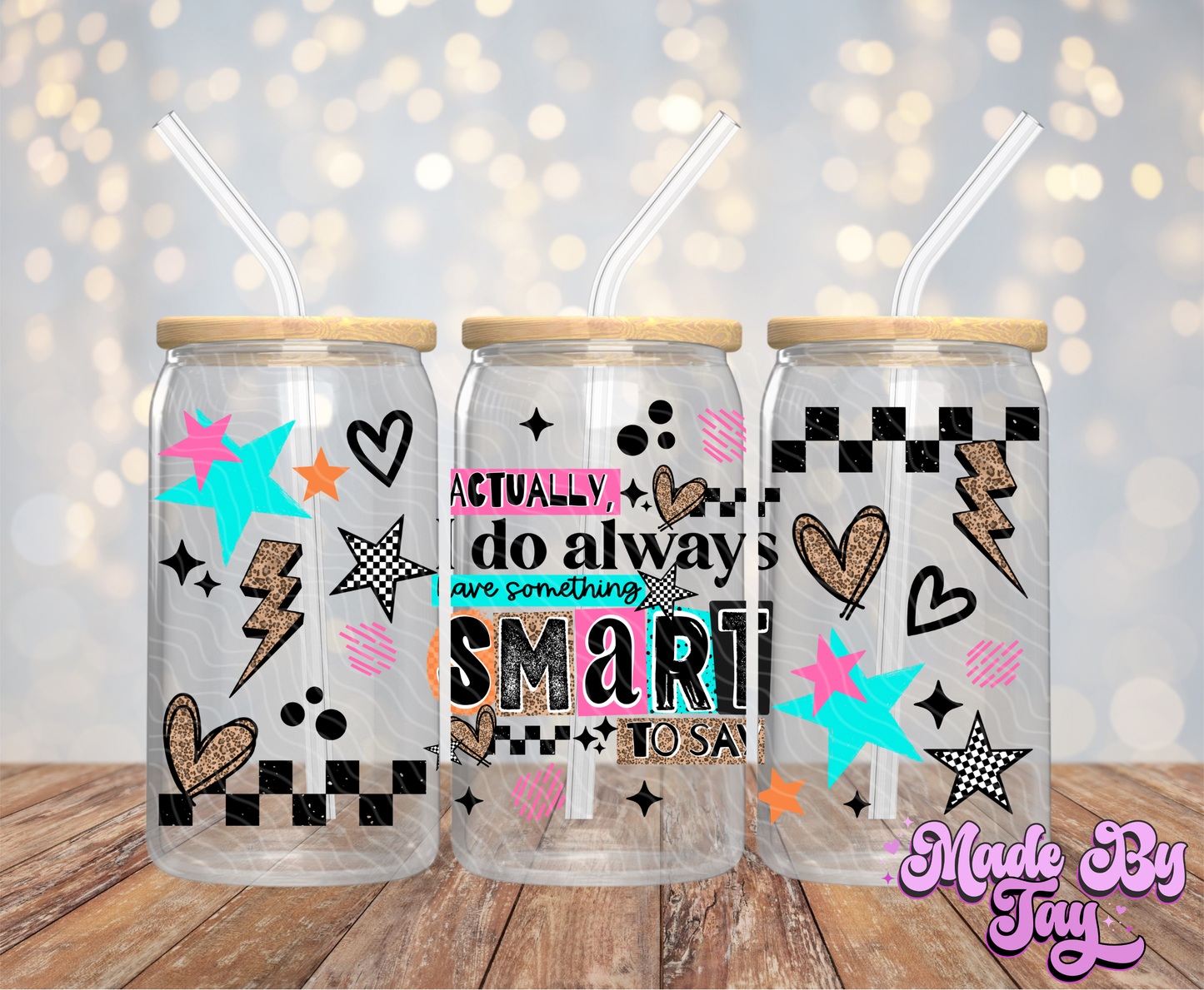 Something Smart To Say - 16OZ UV DTF Wrap