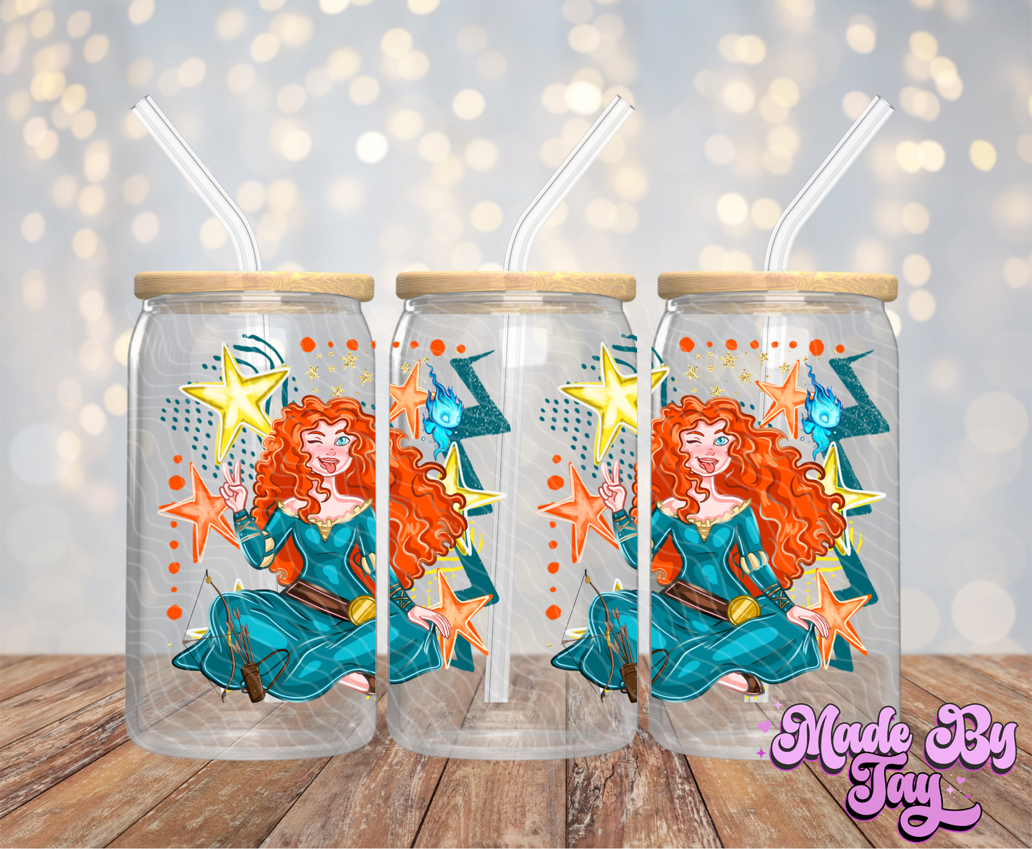 Mer_da Cheeky - 16OZ UV DTF Wrap