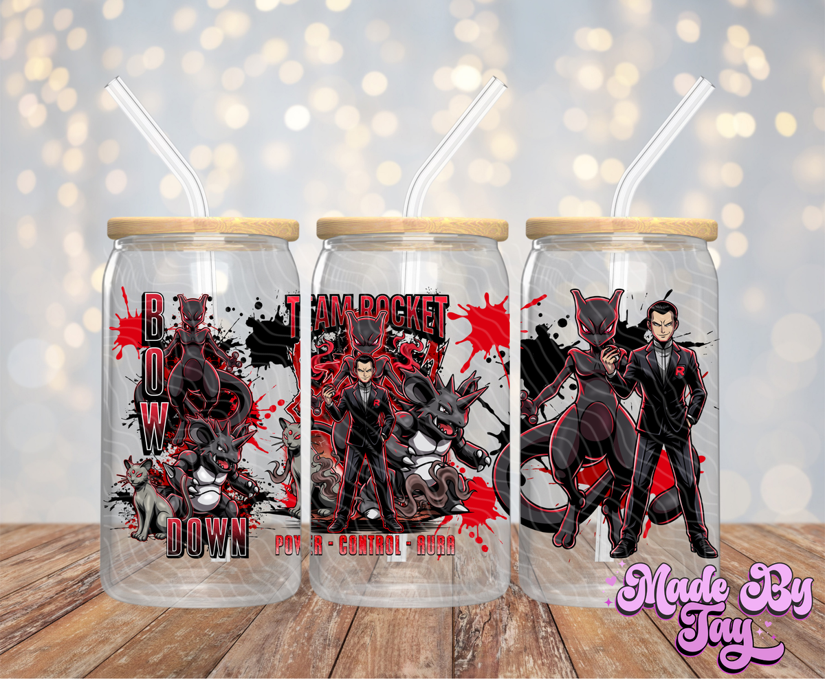 Team Rocket - 16OZ UV DTF Wrap