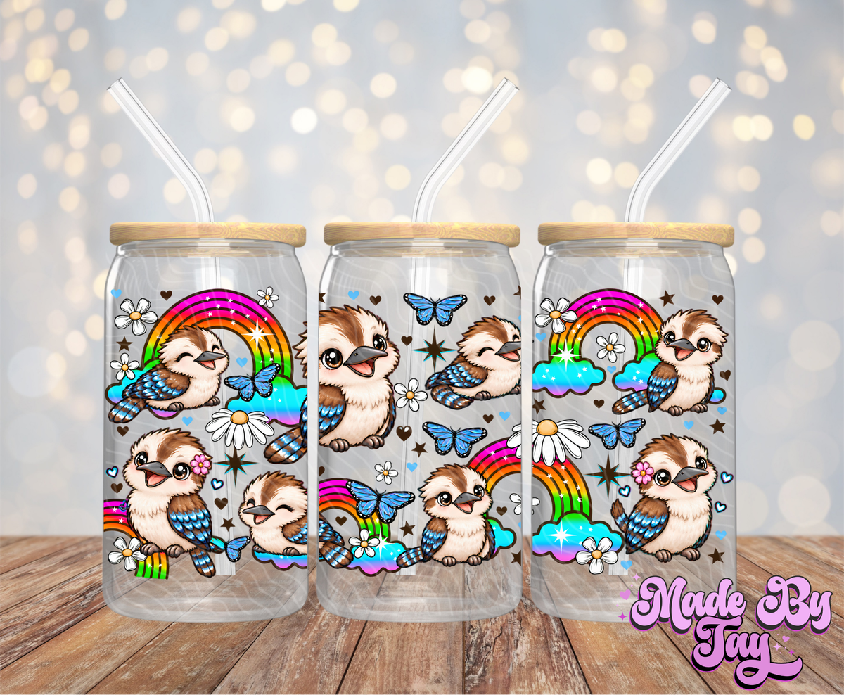 Kookaburras - 16OZ UV DTF Wrap