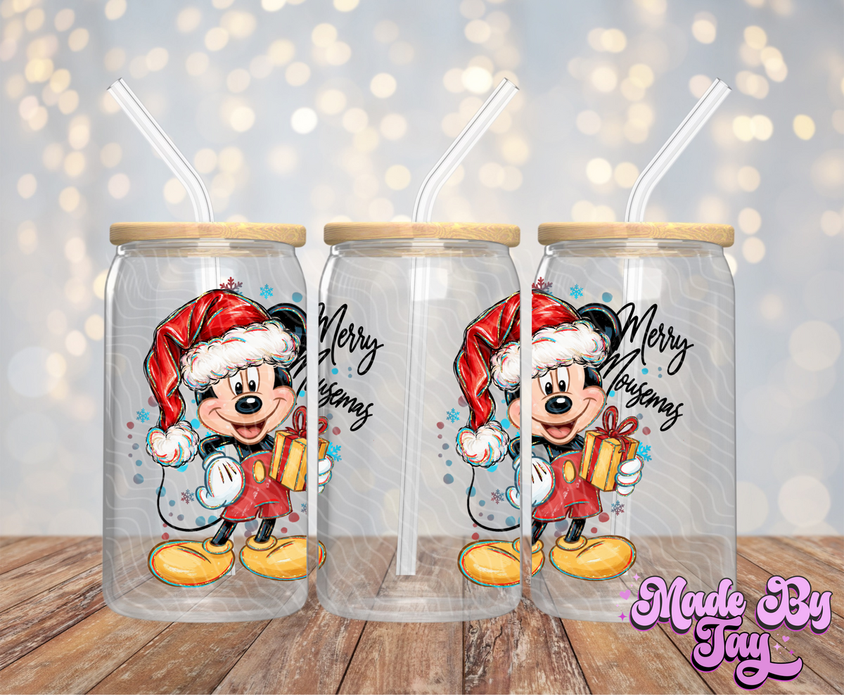 Merry Mousemas - 16OZ UV DTF Wrap