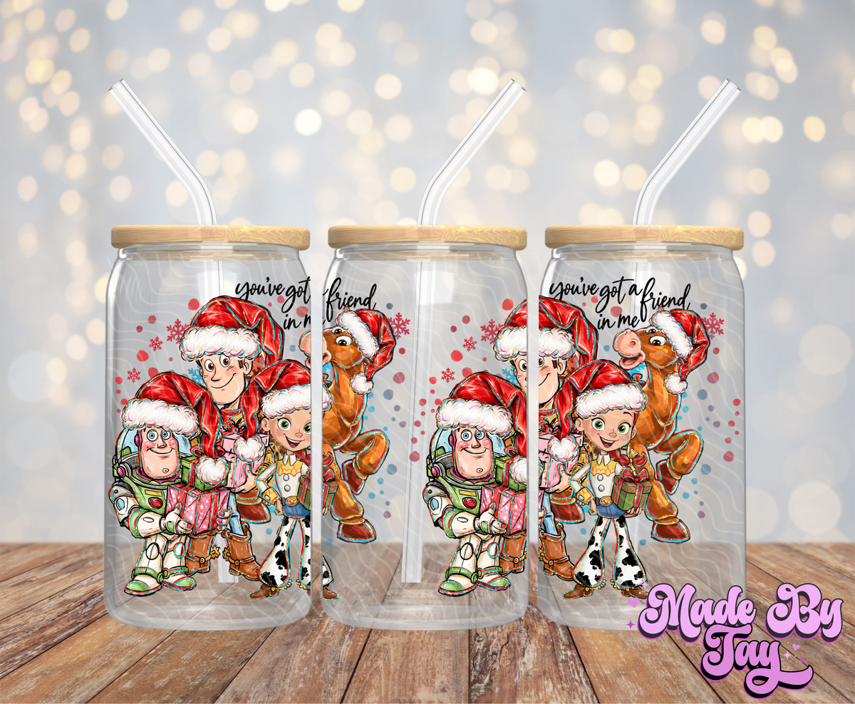 T_y St_ry Christmas - 16OZ UV DTF Wrap