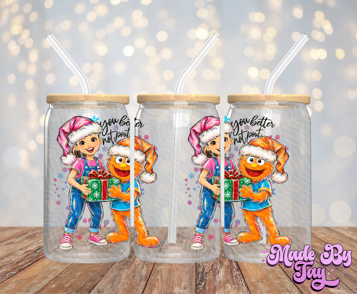 Ms R_chel Christmas - 16OZ UV DTF Wrap