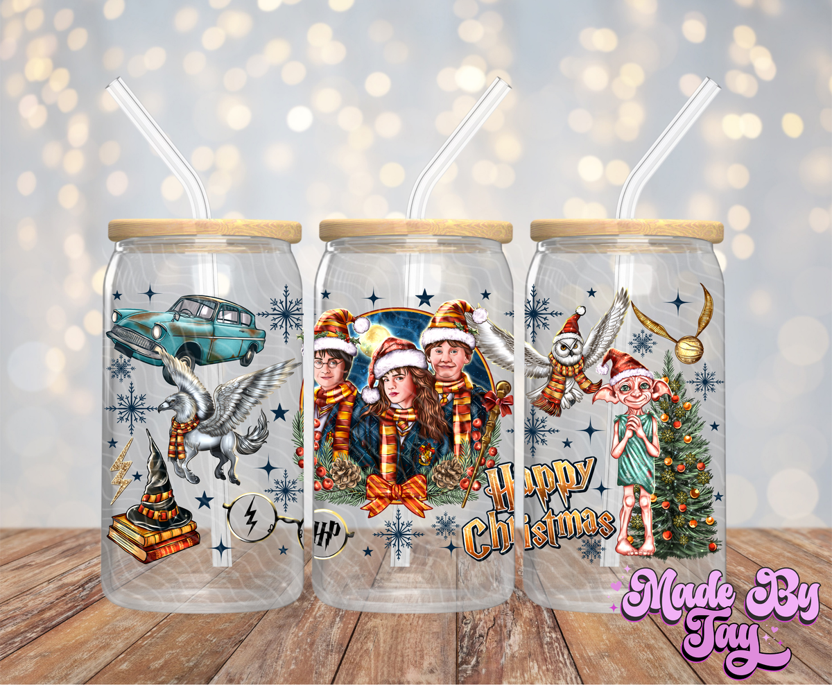 H_rry P_tter Christmas - 16OZ UV DTF Wrap