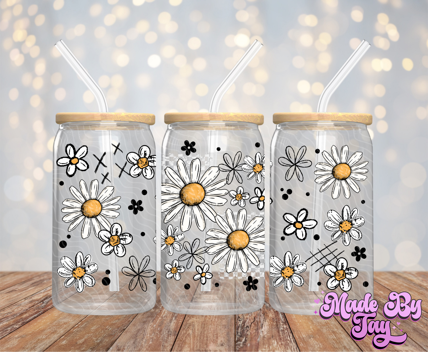 Daisys - 16OZ UV DTF Wrap