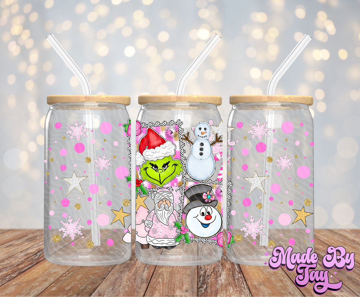Christmas Collage - 16OZ UV DTF Wrap