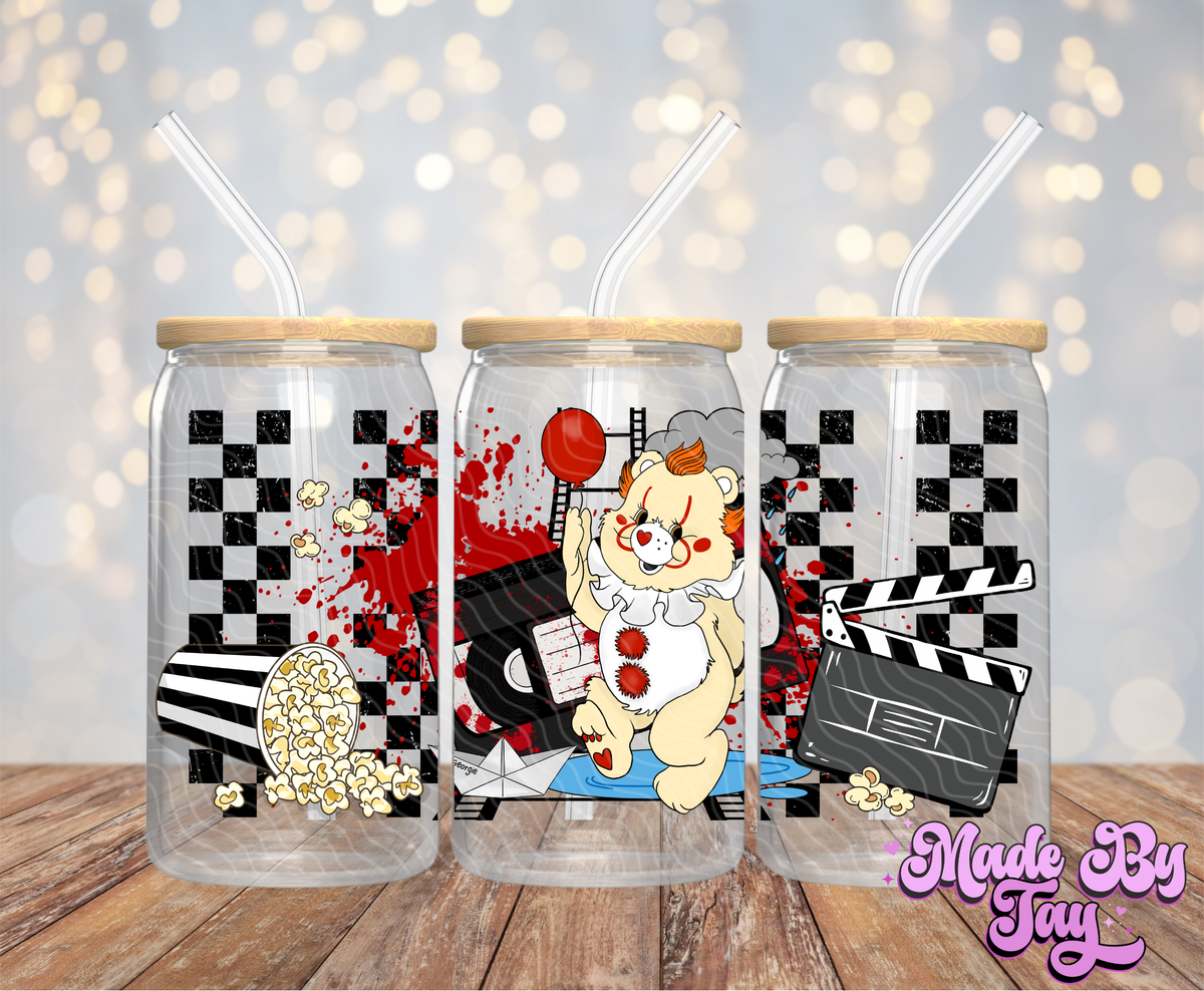 P_nny Scarebear - 16OZ UV DTF Wrap