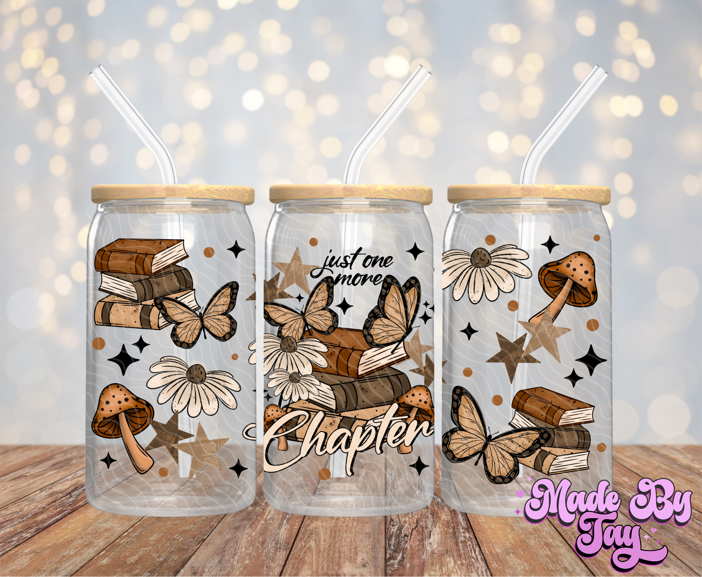 Just One More Chapter - 16OZ UV DTF Wrap