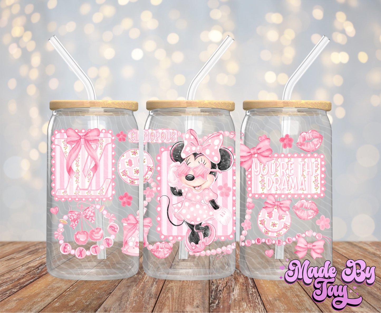 Glamorous - 16OZ UV DTF Wrap