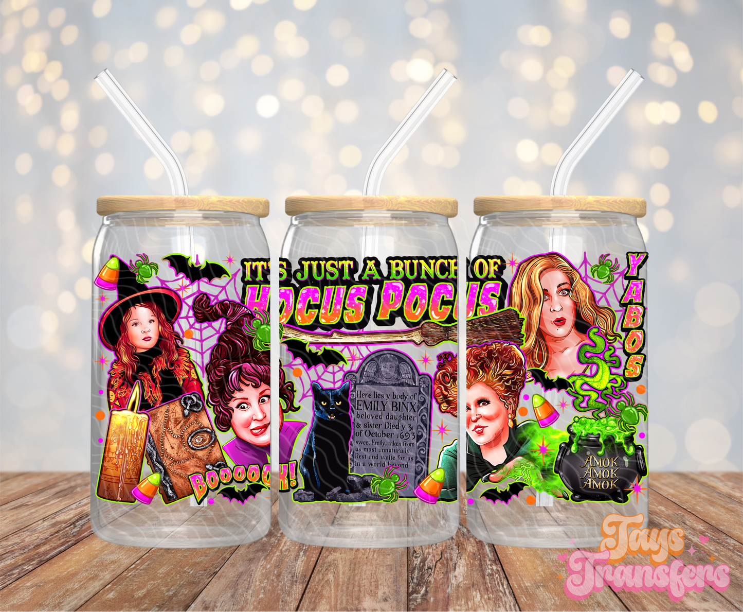 Hocus - 16OZ UV DTF Wrap