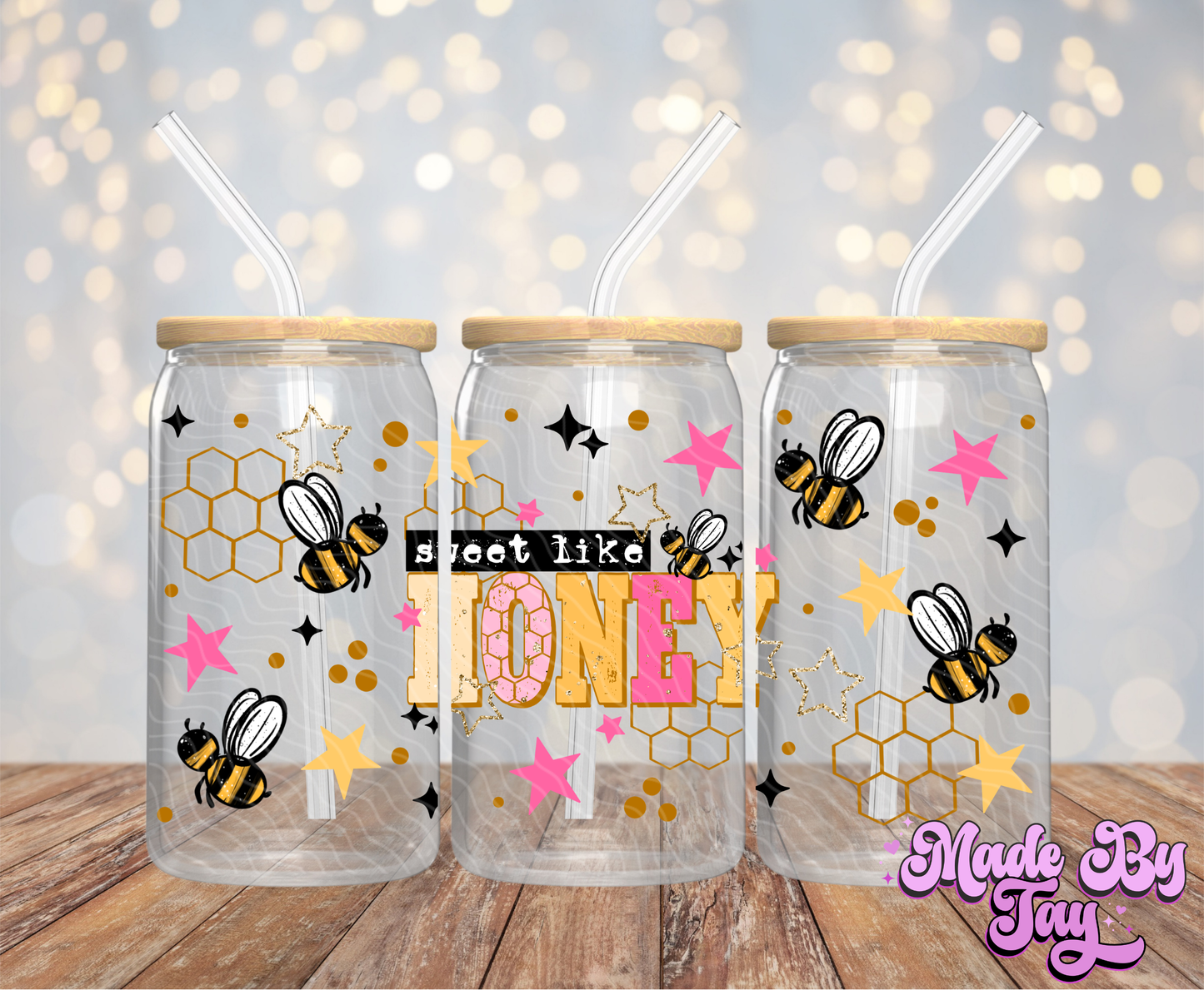 Sweet Like Honey - 16OZ UV DTF Wrap