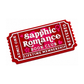 Sapphic Romance Bookshelf Ticket