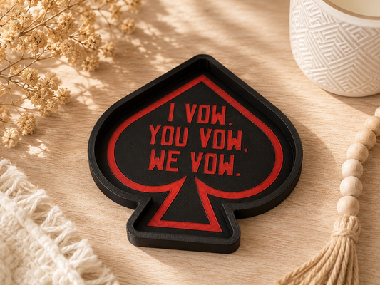 We Vow - Trinket Tray