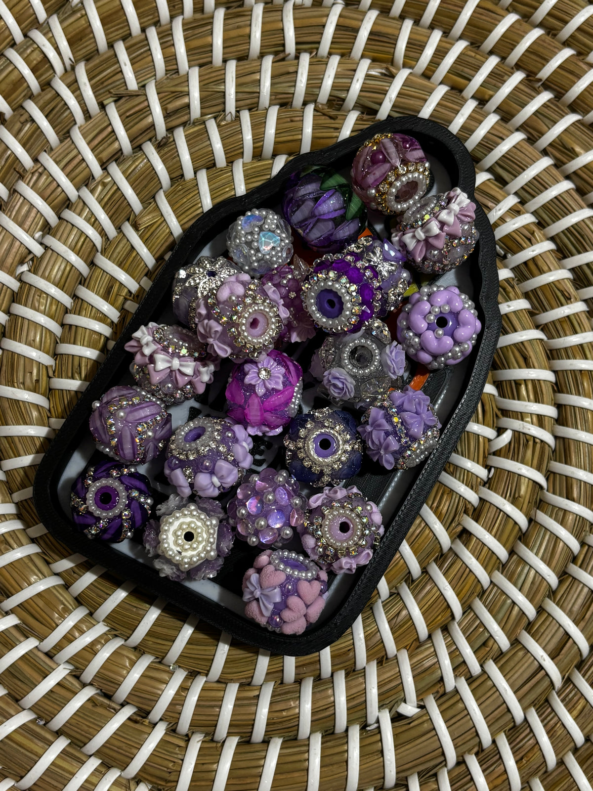 5 Pack Fancy Beads